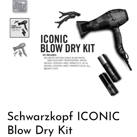 Schwarzkopf ICONIC Blow Dry Kit - Picture 2 of 5